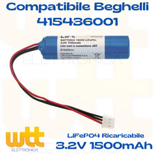 Batteria LiFePo4 Beghelli