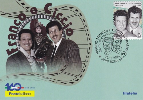 Franco ciccio cartolina - e,
