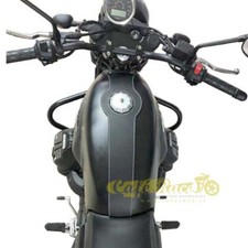 Copri serbatoio fascia cinghia serbatoio pelle nero MOTO GUZZI V7 III V7 850