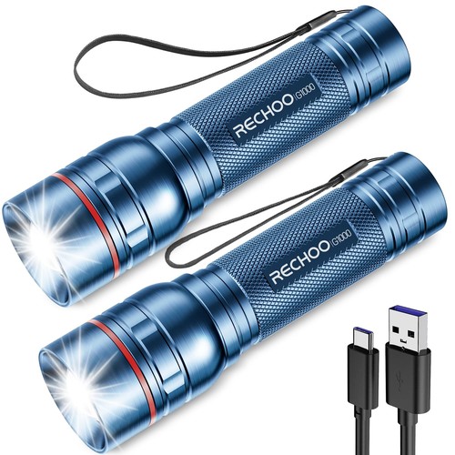 Rechoo torce ricaricabili alto - torce,