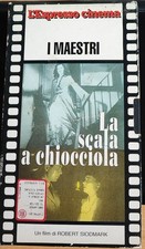 VHS "LA SCALA A CHIOCCIOLA" di Robert Siodmark. USA, 1946. L'Espresso Cinema.