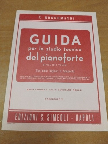 Rossomandi guida per lo - f.,