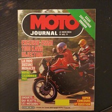MOTO JOURNAL  495 SUZUKI GSX
