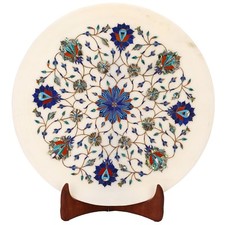 Piatto decorativo in marmo 12"