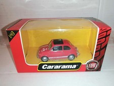 FIAT 500 ROSSA CARARAMA SCALA 1/43