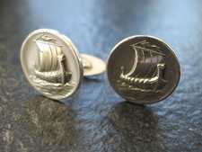 Gemelli argento 925 Georg Jensen Danimarca n.50 del 1965 circa