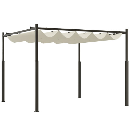 Gazebo pergola 3x3 - 3x3, con