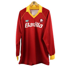 1990-91 Roma Maglia Ennerre Barilla XL (Top)  SHIRT MAILLOT TRIKOT