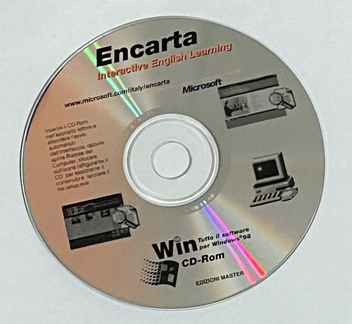 Rom microsoft encarta - cd,