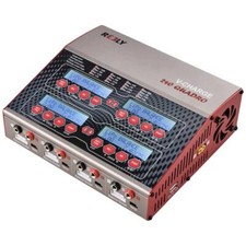 Reely V-Charge 240 Quadro Caricabatterie multifunzione per modellismo 12 V, 230