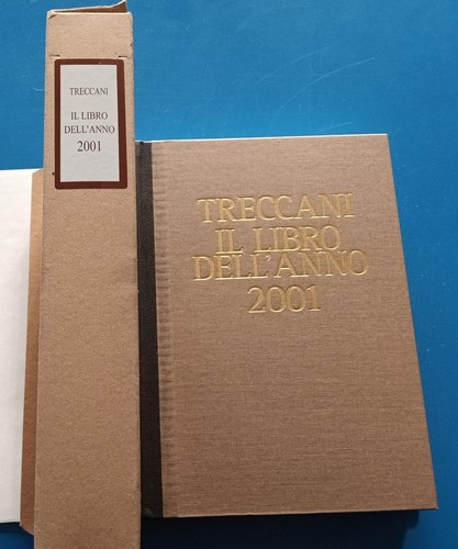 Treccani libro dell anno - libro, 2001