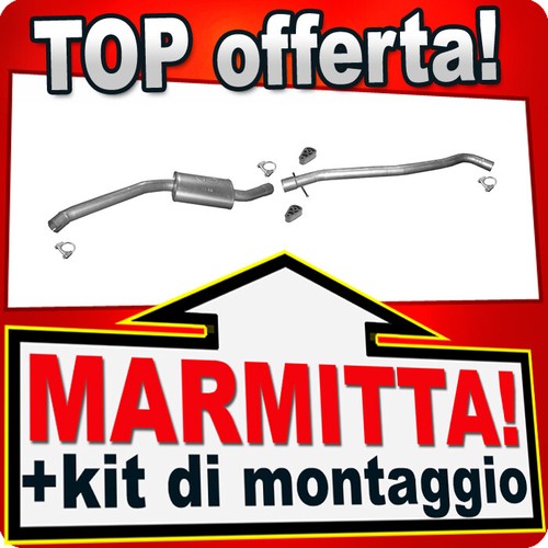 Silenziatore centrale per bmw - silenziatore,