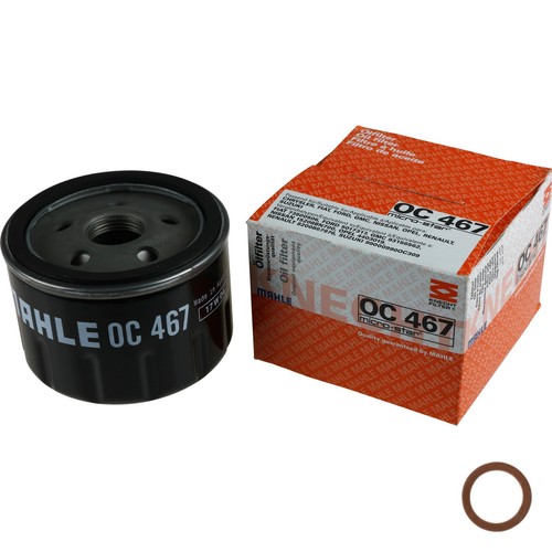 Filtro olio mahle - filtro,