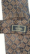 Cravatta Fendi misto Seta/Lana