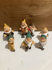 Statuine Sette 7 Nani Di Biancaneve 