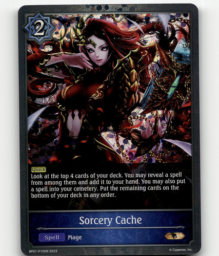 Shadowverse sorcery cache - sorcery,