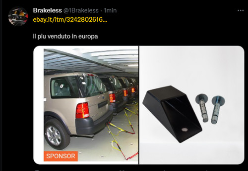 Ancoraggio sicurezza moto - di,