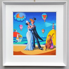 CALISTI STEFANO - Sposi in spiaggia - Formato cm 30x30