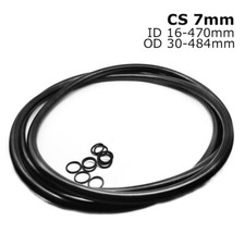 CS 7mm Gomma Nitrilica Nera O-ring Grande NBR Guarnizione Guarnizione Olio OD 30-754mm