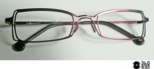 L.A. Eyeworks Los Angeles montatura per occhiali Titanium One Pair Mwadi 539