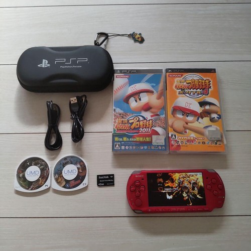 Console sony psp - sony, rossa