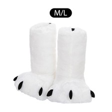 Scarpe con zampe di peluche