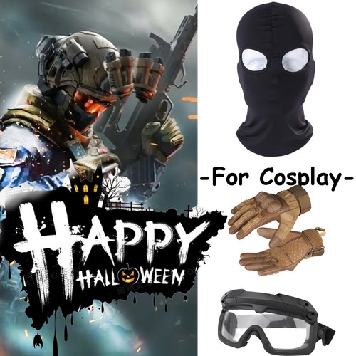 Maschera guanti cosplay - maschera,