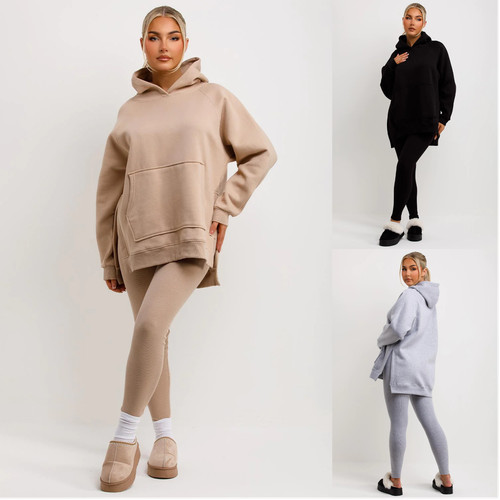 Donna oversize felpa con - donna,