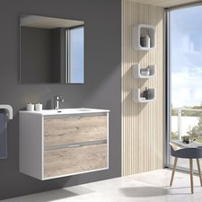 mobile mobiletto per bagno+ lavabo+ specchio, alta qualità, diversi colori