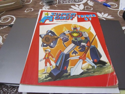 Rivista fumetti super robot - fumetti,