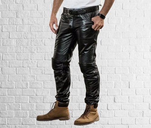 Pantalone uomo pelle - , di