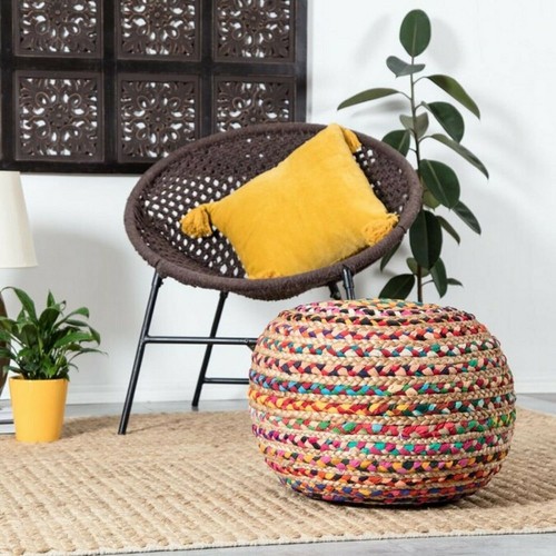Pouf cover ottoman - pouf,