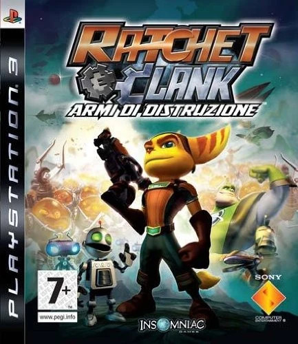 Gioco ratchet and clank - ratchet, armi