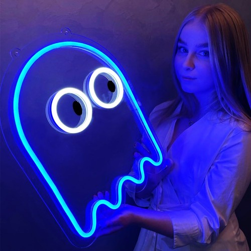 Insegna led stile - stile, pacman