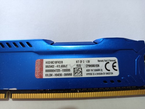 Modulo ram hyperx fury - ram,