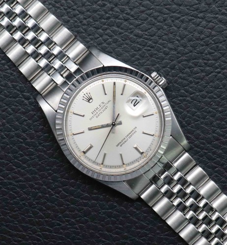 Rolex datejust 1603 silver - rolex,