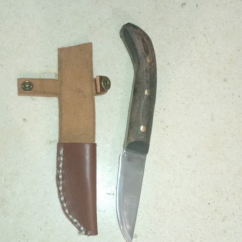 Coltello vintage lama fissa - a,