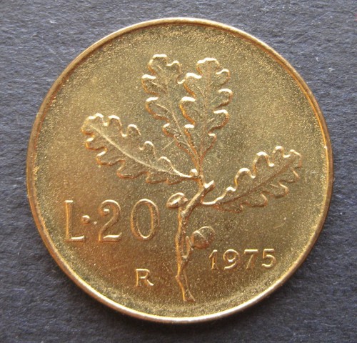 Italia repubblica 1975 lire - repubblica,