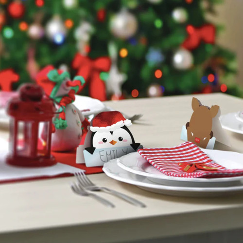Set segnaposto natalizi - set,