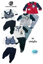 Completo neonato ciniglia