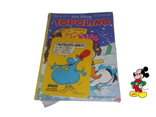 Topolino 1257 gadget - +,