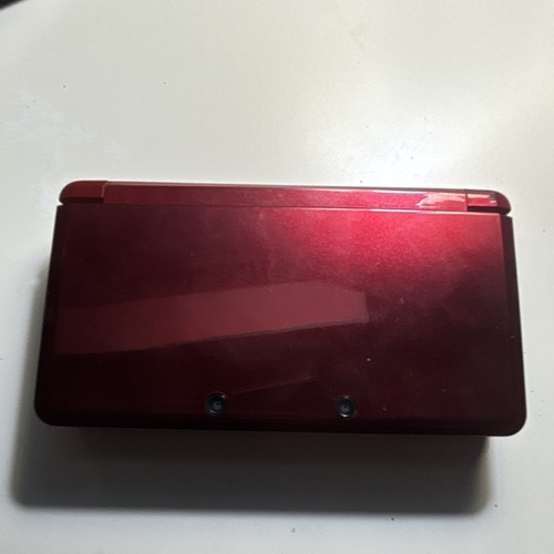 Nintendo 3ds metallic red con - red,