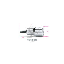 Chiave A Bussola Maschio Torx