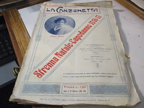 Canzonetta clara paris - clara,