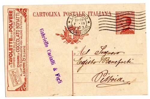Regno intero postale - ,, 1923