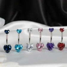 Piercing ombelico con doppio