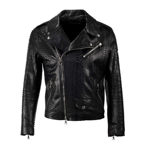 Giacca biker uomo - in, vera