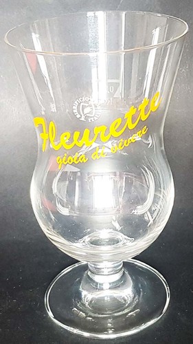 Bicchiere birra fleurette - bicchiere,