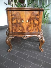  Comodino Antico in radica di noce anni 40/50