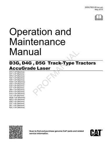 Manuale manutenzione operatori